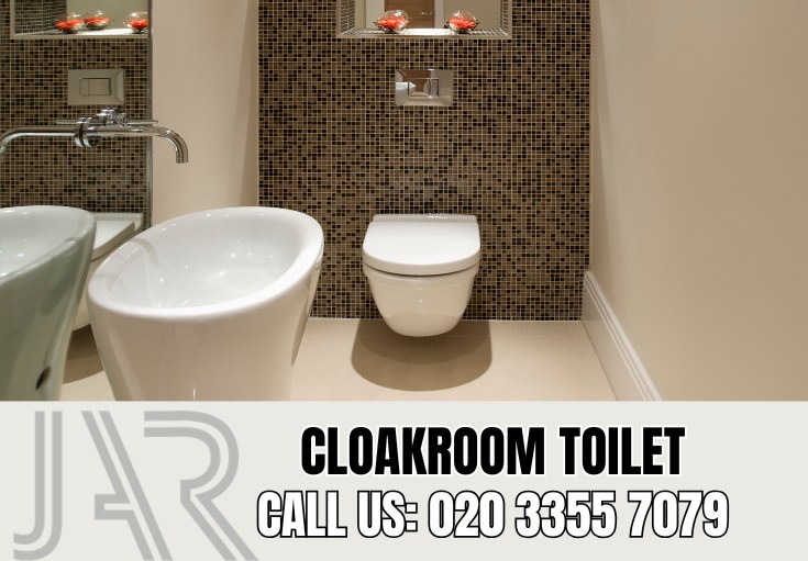 Cloakroom and Downstairs Toilet Installation by Hampstead Bathroom Fitters